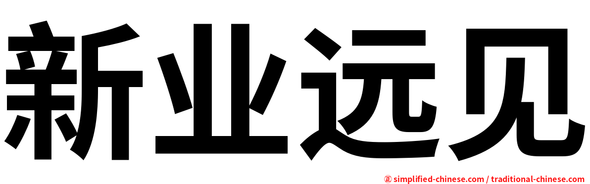新业远见