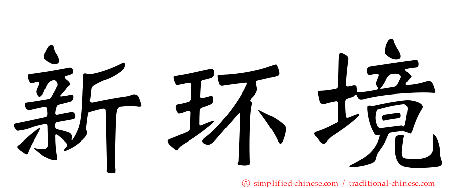 新环境