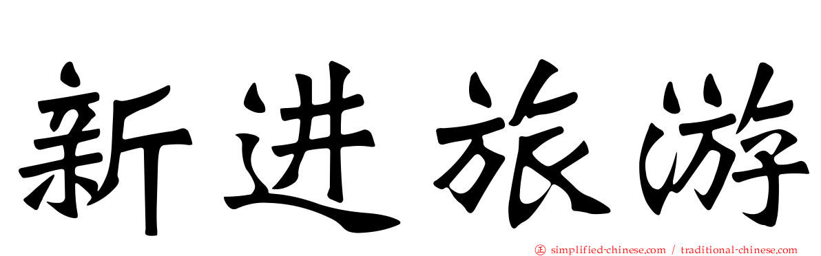 新进旅游