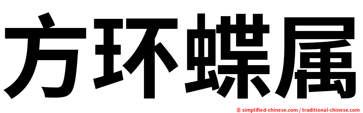方环蝶属
