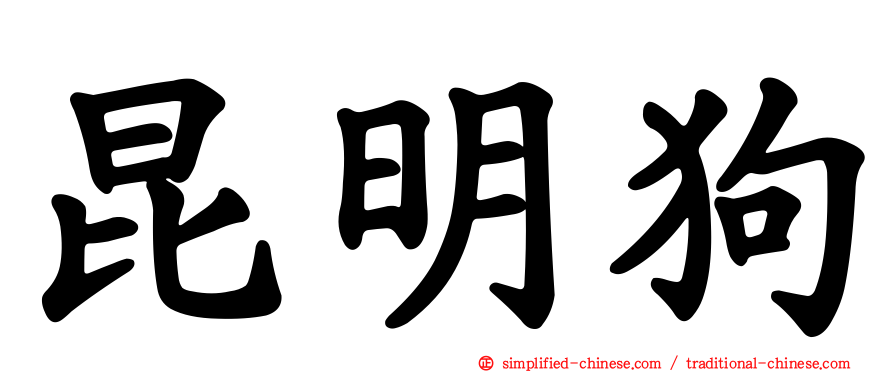 昆明狗