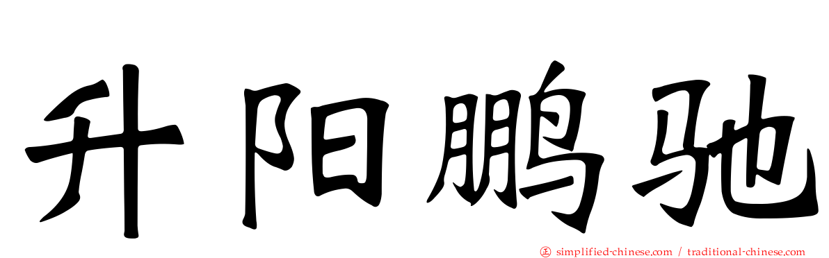 昇阳鹏驰