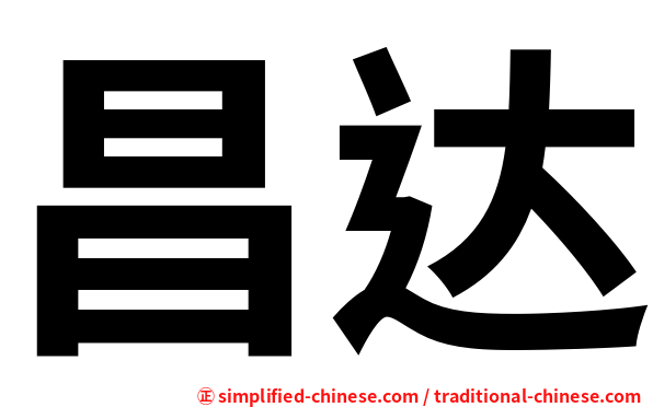 昌达