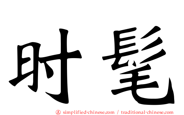时髦