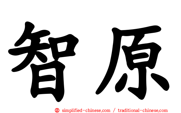 智原