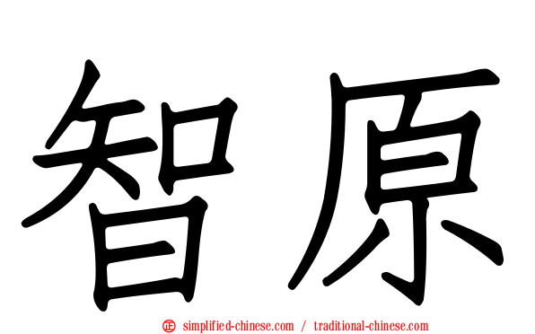 智原