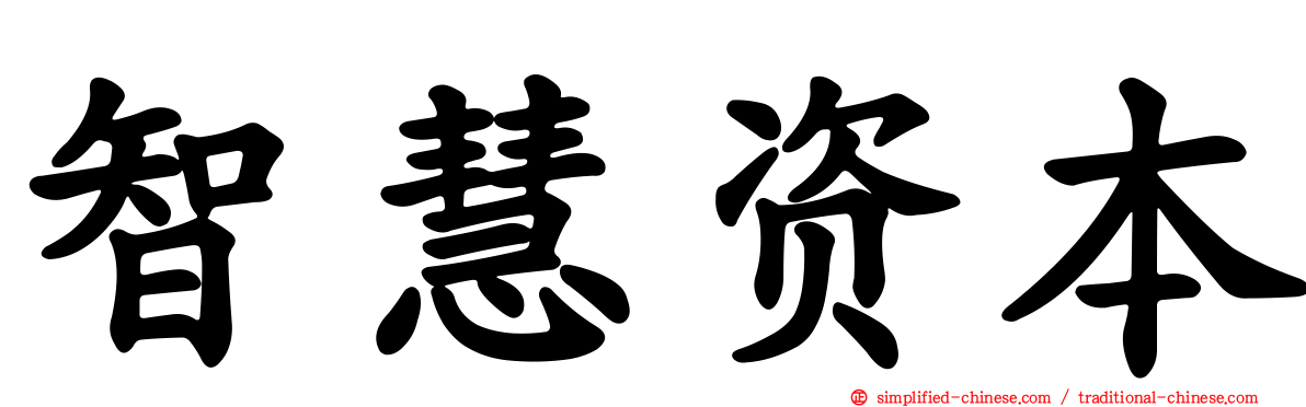 智慧资本