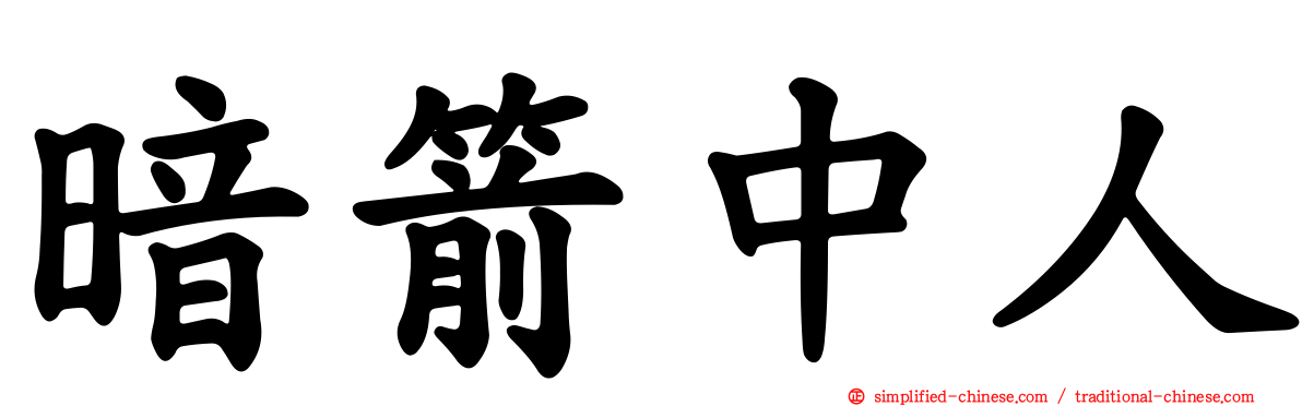 暗箭中人