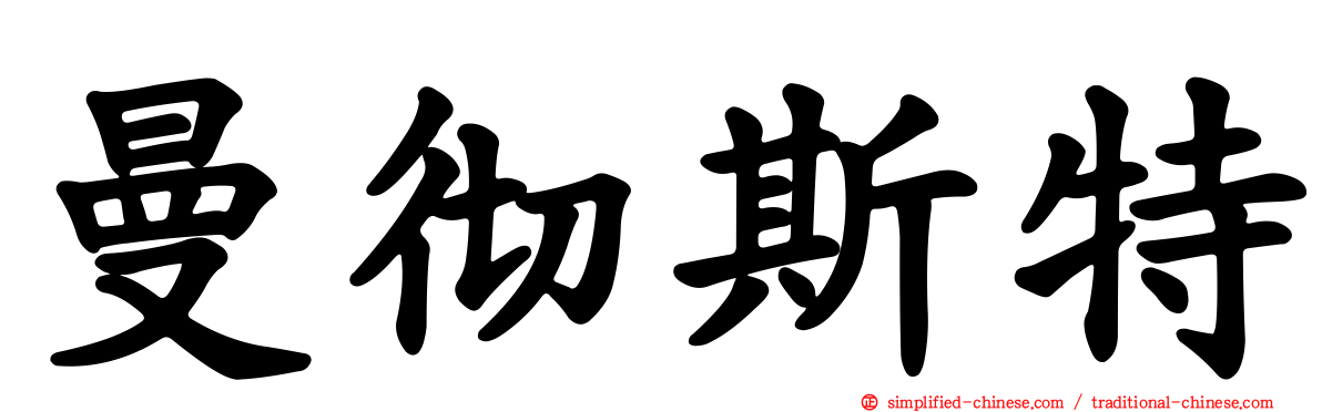 曼彻斯特