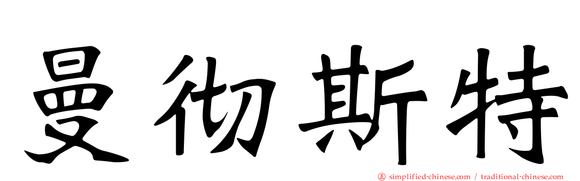 曼彻斯特