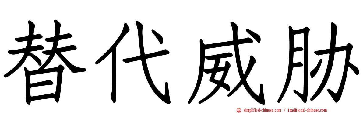 替代威胁