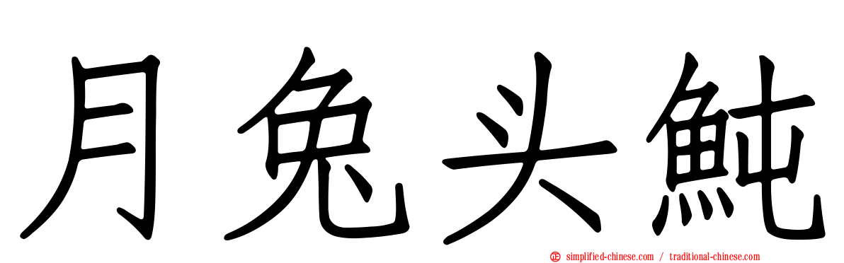 月兔头鲀