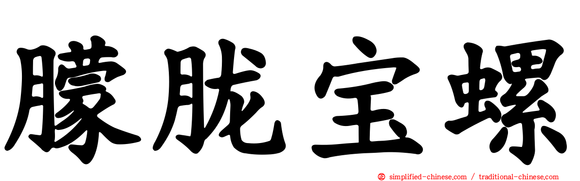 朦胧宝螺