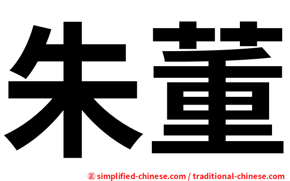 朱董