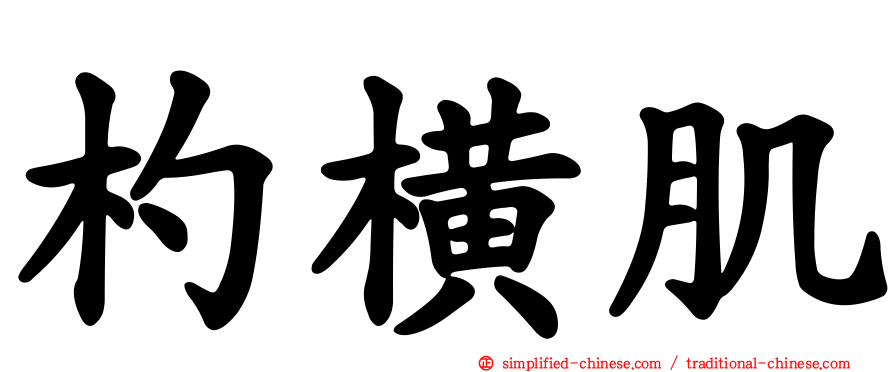 杓横肌