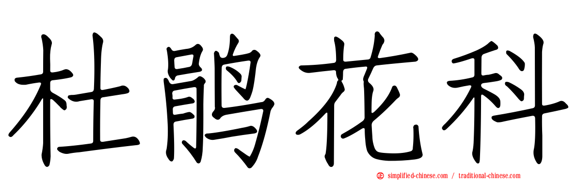 杜鹃花科