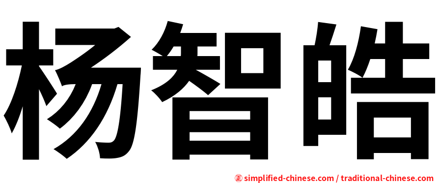 杨智皓