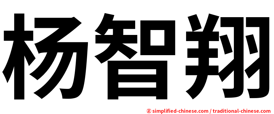 杨智翔