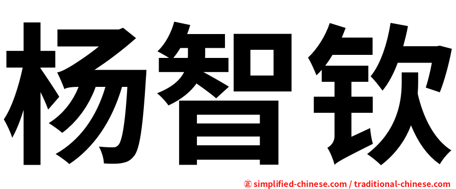 杨智钦
