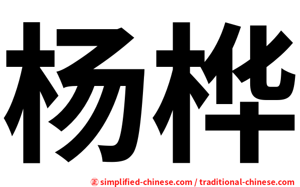 杨桦