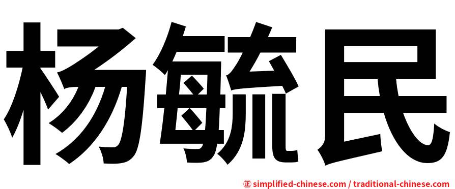 杨毓民