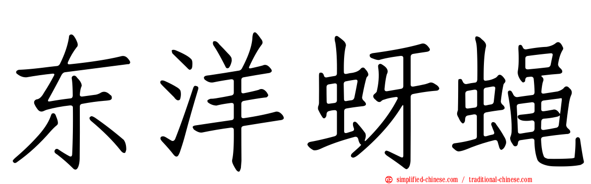 东洋蚜蝇