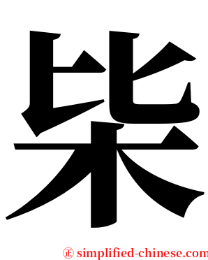 枈 serif font