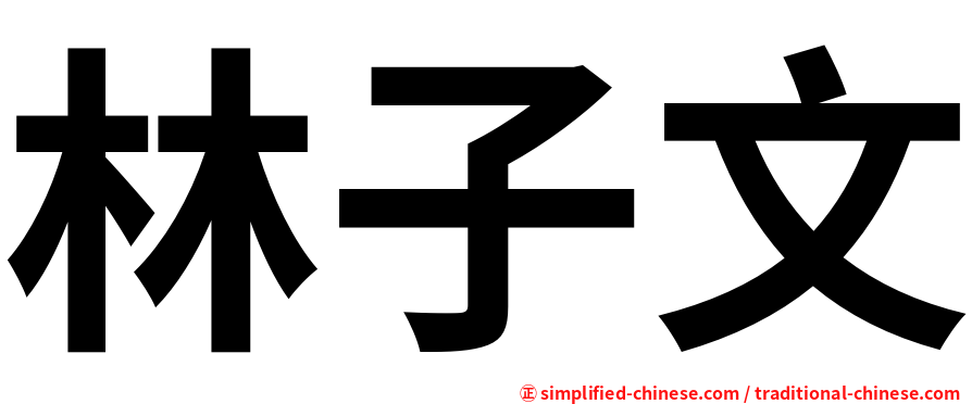 林子文