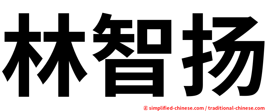 林智扬