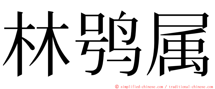 林鸮属 ming font