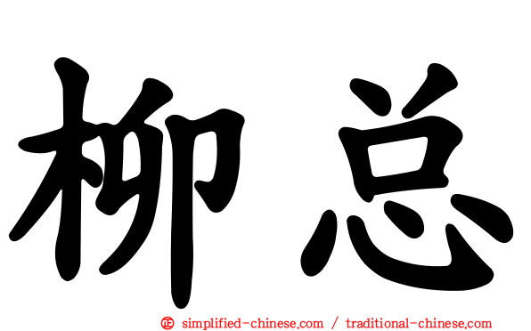 柳总