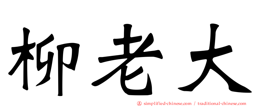 柳老大