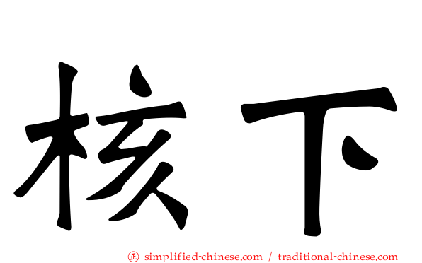 核下