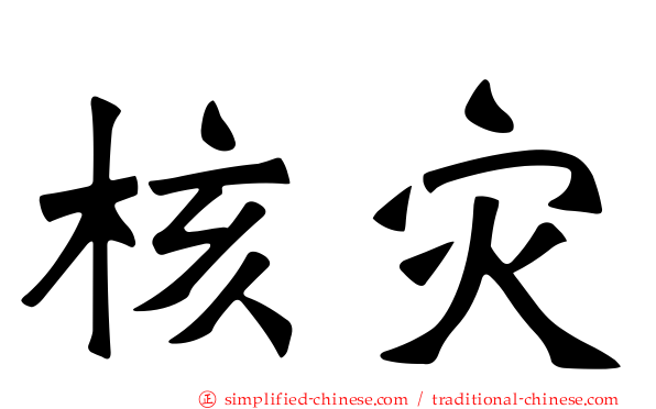核灾