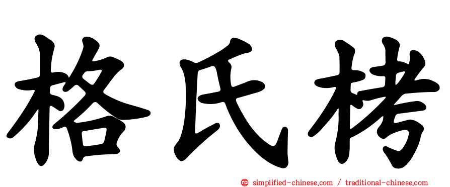 格氏栲
