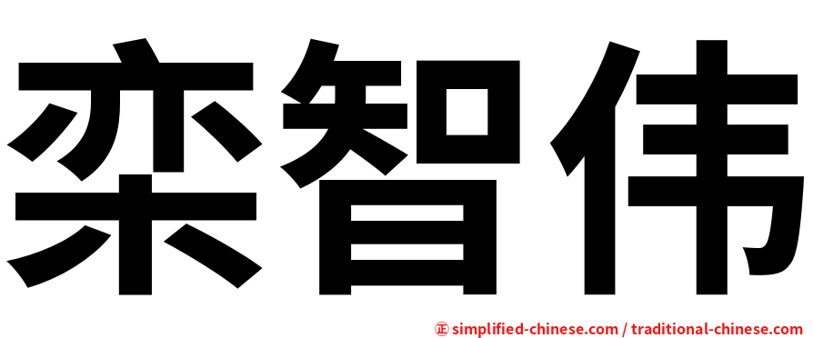 栾智伟