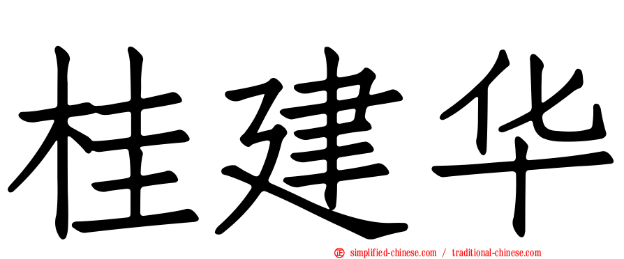 桂建华
