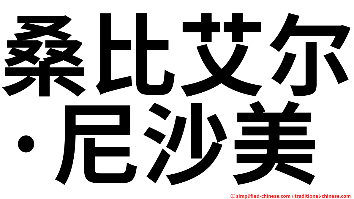 桑比艾尔·尼沙美