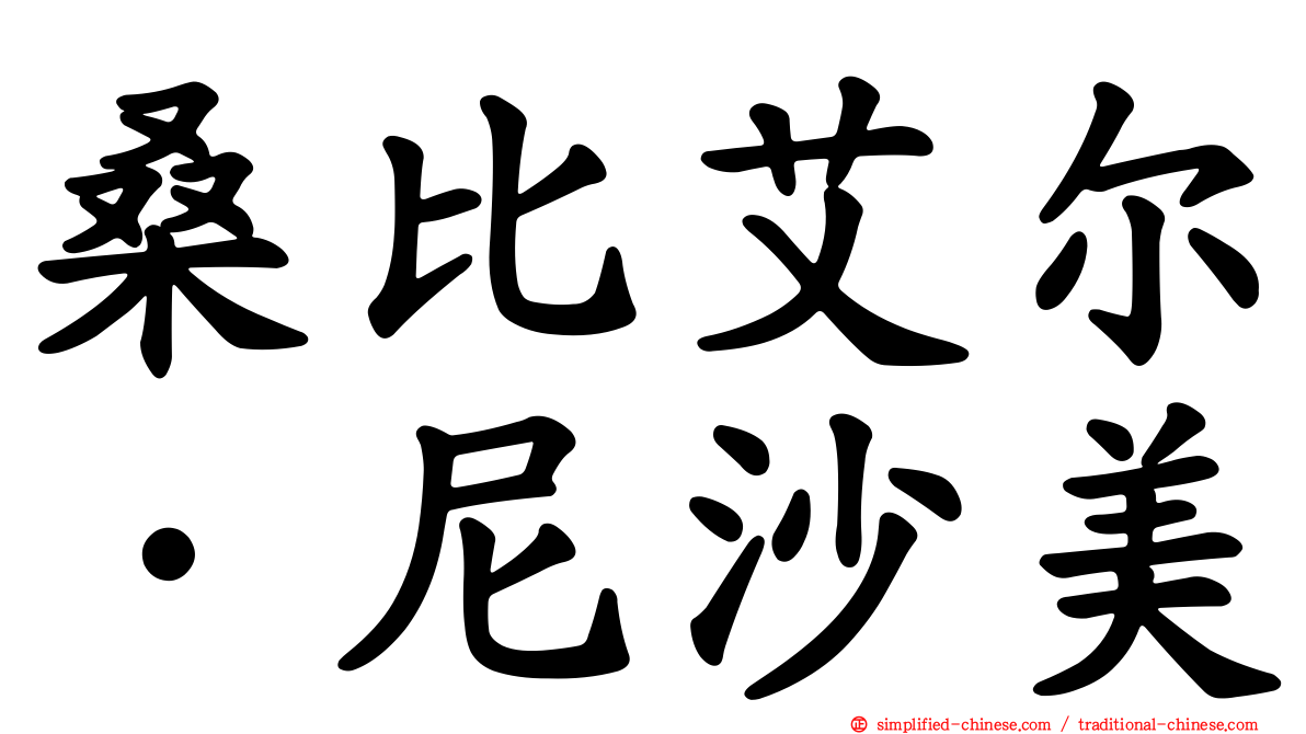 桑比艾尔·尼沙美