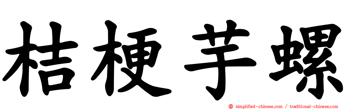 桔梗芋螺