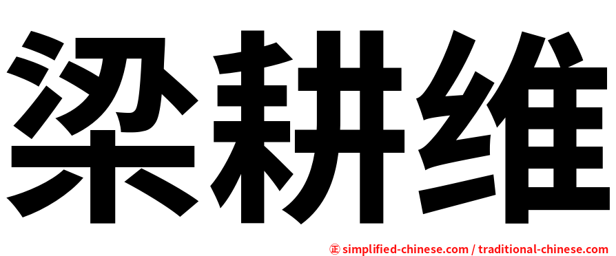 梁耕维