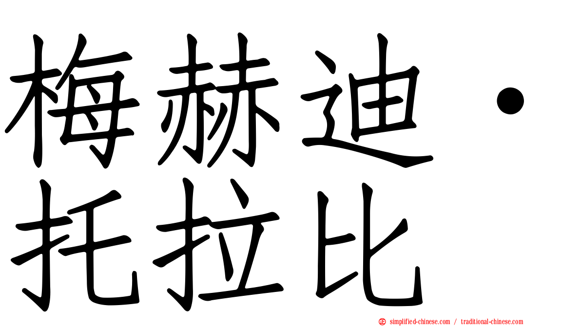 梅赫迪·托拉比