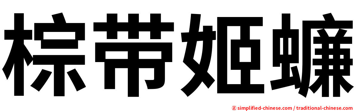 棕带姬蠊