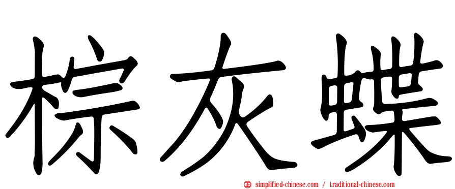 棕灰蝶