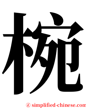 椀 serif font
