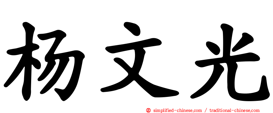 杨文光