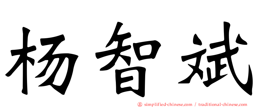 杨智斌