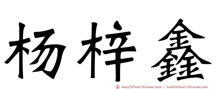 杨梓鑫
