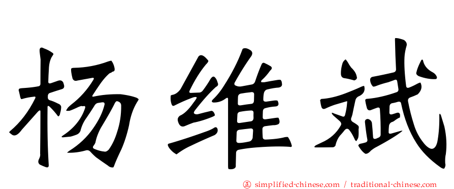 杨维斌