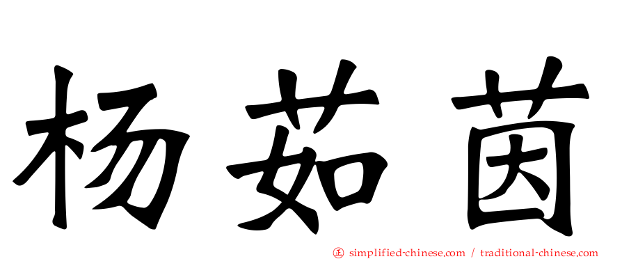 杨茹茵